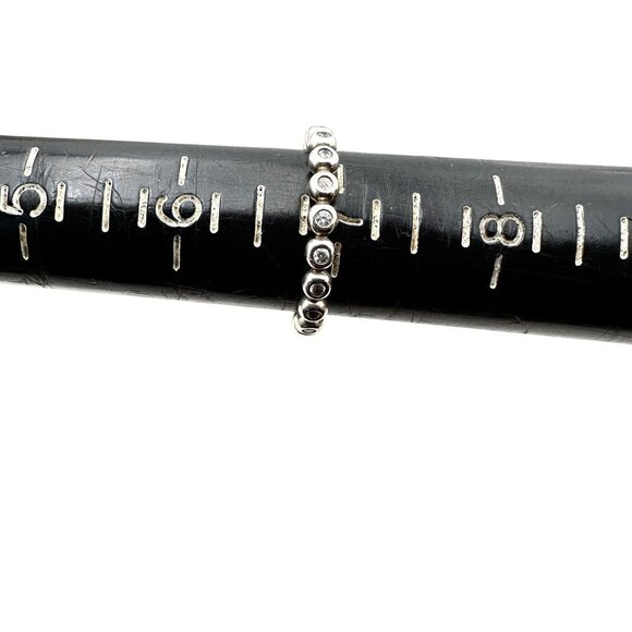 Pandora Eternity Ring Sterling Silver Size 6 - Picture 5 of 5